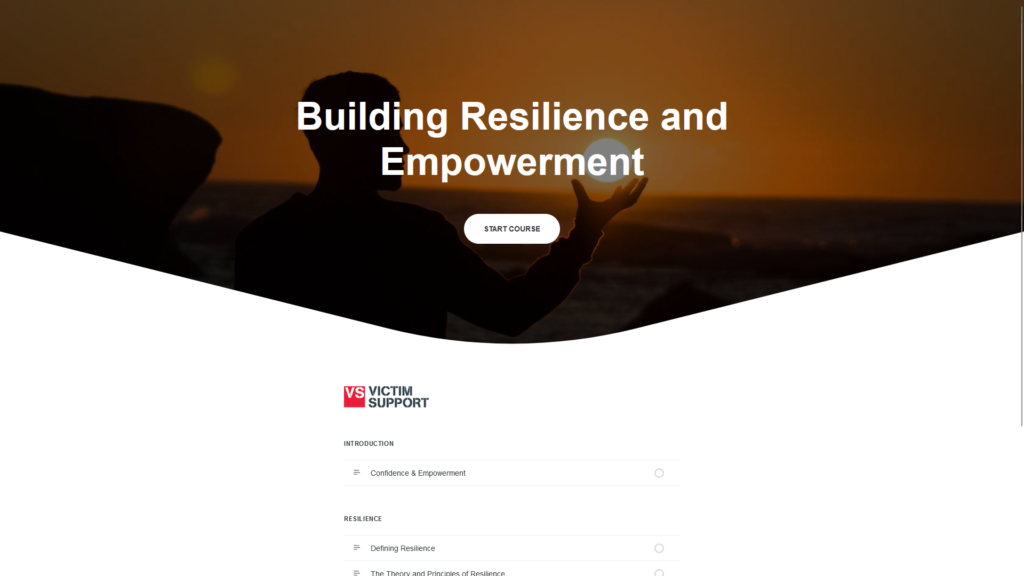 building resilence and empowerment